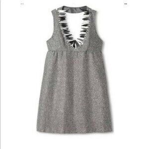 Anna Sui for Target Metallic Tweed V-Neck Shift Dress
